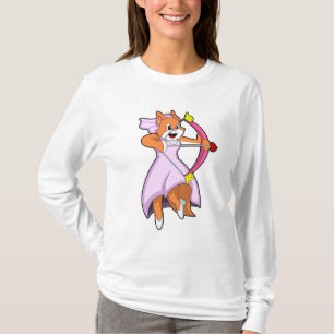 Katze als Braut mit Hochzeitskleid.PNG T-Shirt