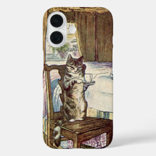 Katze als Tee - Beatrix Potter iPhone 16 Hülle