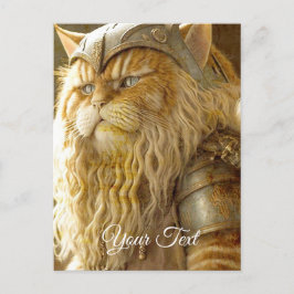Katze Altes Wiking. Postkarte