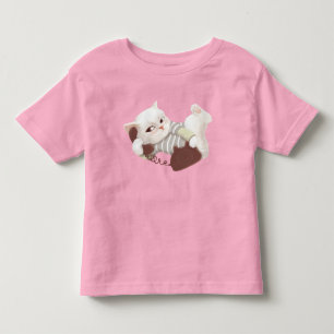 Katze am Telefon Kleinkind T-shirt