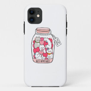 Katze Antidepressiv Funny Cat Lover Geschenk Case-Mate iPhone Hülle