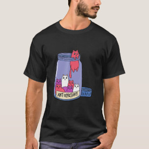 Katze Antidepressivum Psychische Gesundheit Kätzch T-Shirt