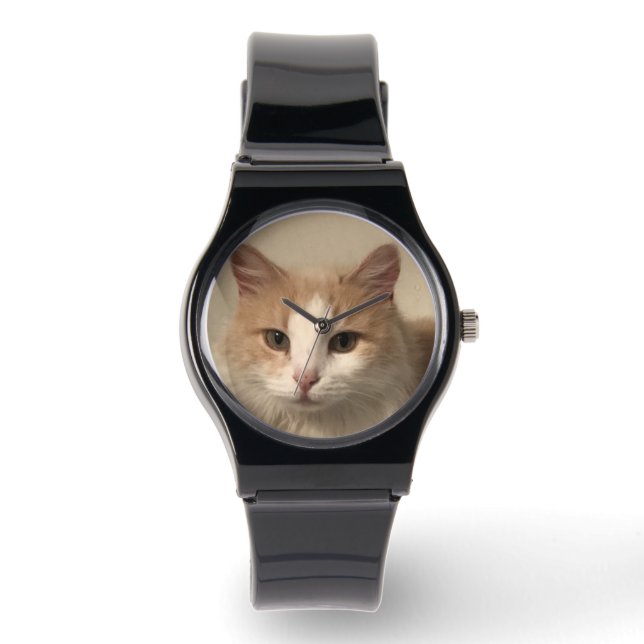 Katze Armbanduhr (Vorderseite)