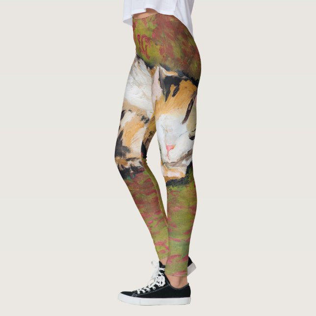 Katze, August Macke Leggings (Links)