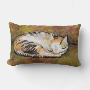 Katze, August Macke Lumbar Kissen