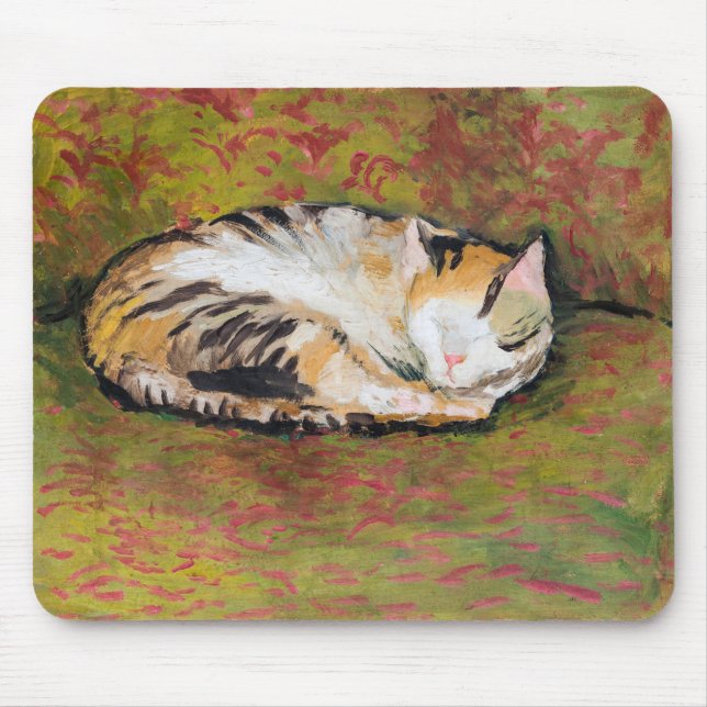 Katze, August Macke Mouse Pad Mousepad (Vorne)