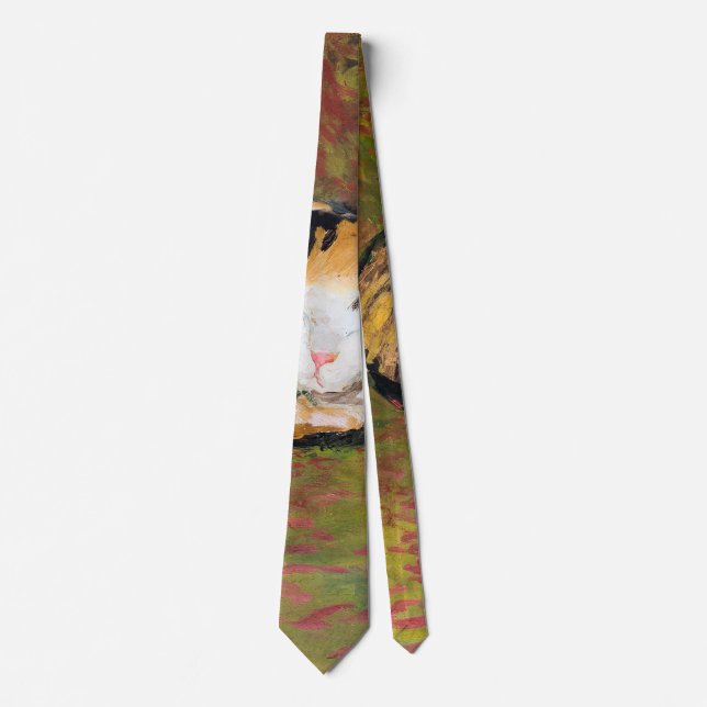 Katze, August Macke Neck Tie Krawatte (Vorderseite)