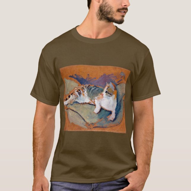 Katze, August Macke T - Shirt (Vorderseite)