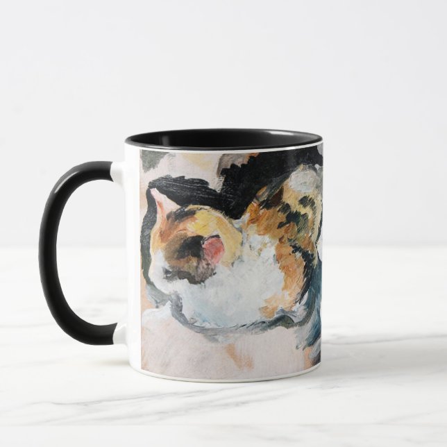 Katze, August Macke Tasse (Links)