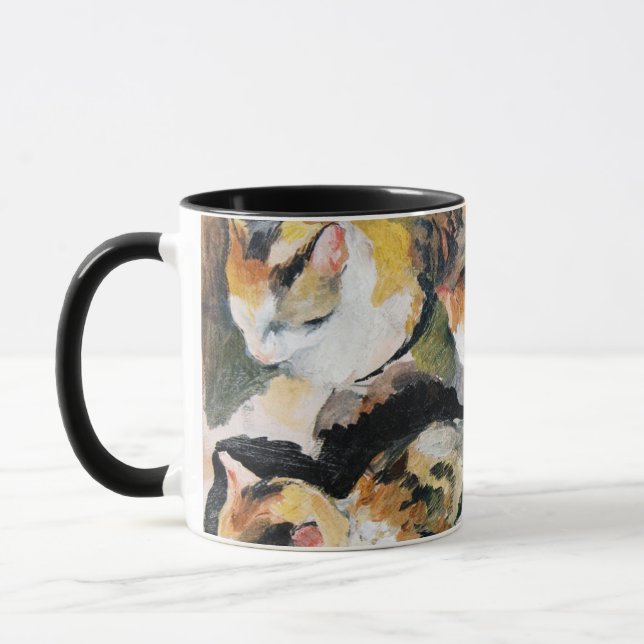 Katze, August Macke Tasse (Links)