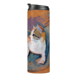 Katze, August Macke Thermal Tumbler Thermosbecher