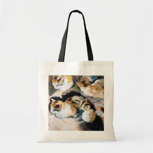 Katze, August Macke Tragetasche