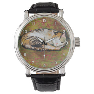 Katze, August Macke Watch Armbanduhr