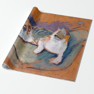 Katze, August Macke Wrapping Paper Geschenkpapier