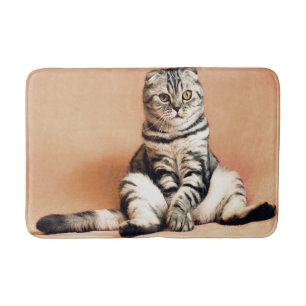 Katze Badematte