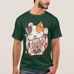 Katze Bobaea Bubbleea Anime Kawaii Neko Mädchen T-Shirt