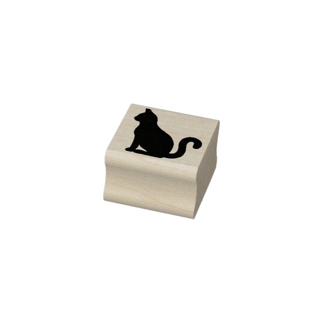 Katze Briefmarke, niedliche Heimtierkitte, Tierlie Gummistempel (Stempel)