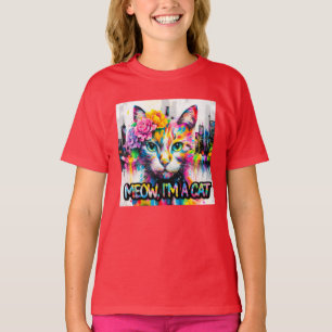 Katze bunt  T-Shirt