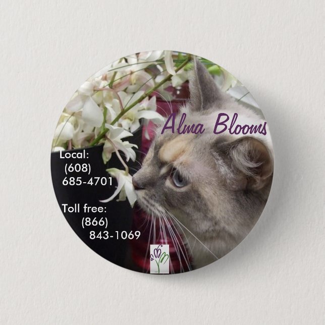 Katze Button (Vorderseite)