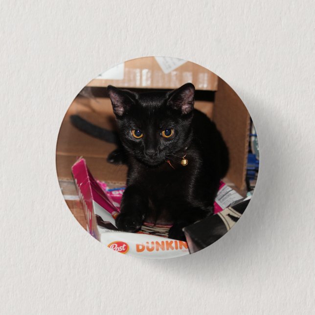 Katze Button (Vorderseite)