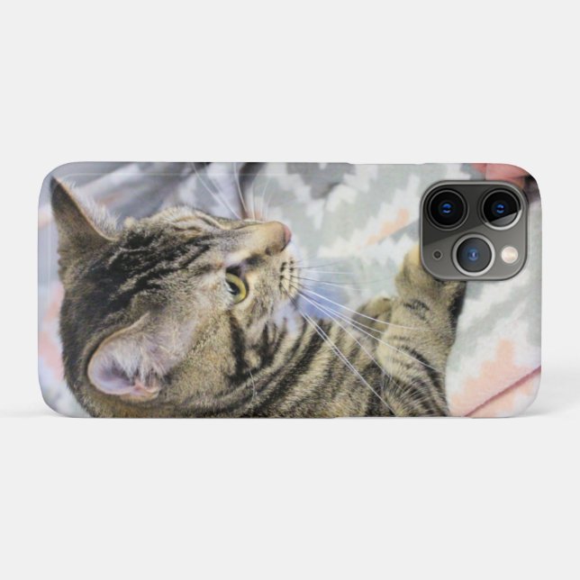 Katze Case-Mate iPhone Hülle (Rückseite (Horizontal))