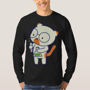 Katze Chemie Wissenschaft Chemiker T-Shirt