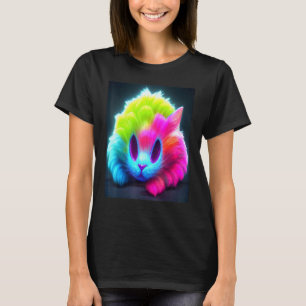 Katze Cyber Punk Weird Männer Frauen Jungen Mädche T-Shirt