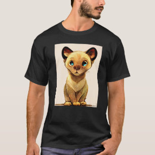 Katze Cyber Punk Weirdo Männer Frauen Jungen Mädch T-Shirt