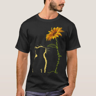 Katze, die du bist meine Sonnenschein Katzen T-Shi T-Shirt