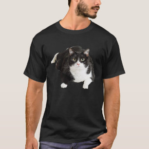 Katze, die sich für verrückte Katzen-Lady und Mama T-Shirt