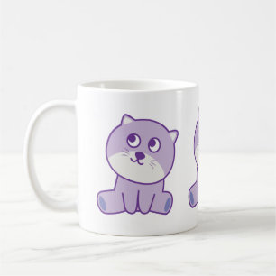 Katze, die zum Himmel schaut Kaffeetasse