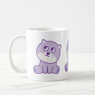 Katze, die zum Himmel schaut Kaffeetasse