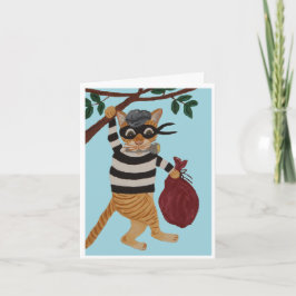 Katze Einbrecher