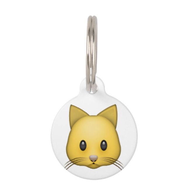 Katze - Emoji Tiermarke (Rückseite)