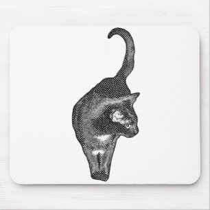 Katze Energie-Schreibtischunterlage Mousepad