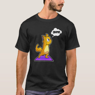 Katze Faultier Yoga Poses Sportgymnastik Ohm Herzs T-Shirt