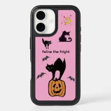 Katze Feline the Fright Halloween Pink OtterBox Hü
