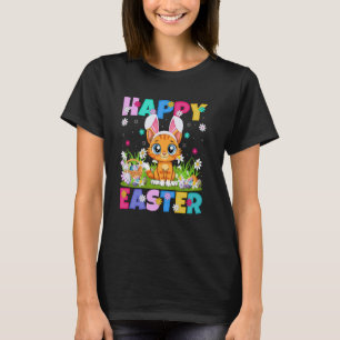 Katze Frohe Ostern Eier Suche Hase Ohr Katze Oster T-Shirt