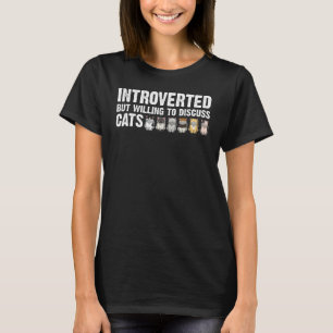 Katze für Männer Frauen Niedlich Katzen Haustiere T-Shirt