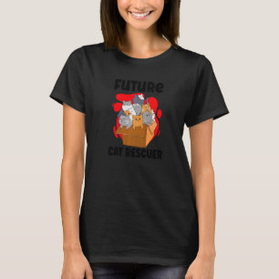 KATZE FÜR TIERRECHTE RÜCKSETZEN KATZE-ADOPTION T-Shirt