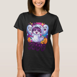 Katze Geist Boo T-Shirt