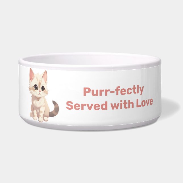 Katze - Große Pet Bowls Napf (Vorderseite)