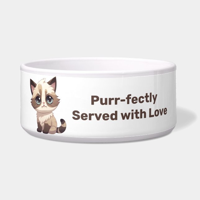 Katze - Große Pet Bowls Napf (Vorderseite)