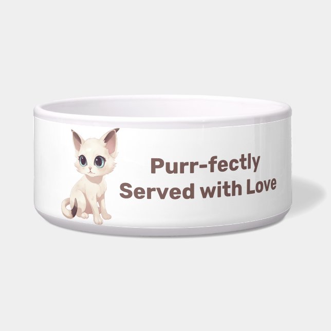 Katze - Große Pet Bowls Napf (Vorderseite)