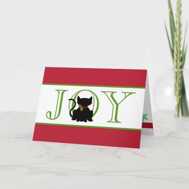 Katze | Grußkarte für Joliday Karte (Vorderseite)