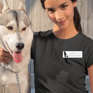 Katze Hund Haustier Tierarzt Veterinär Unternehmen Namensschild