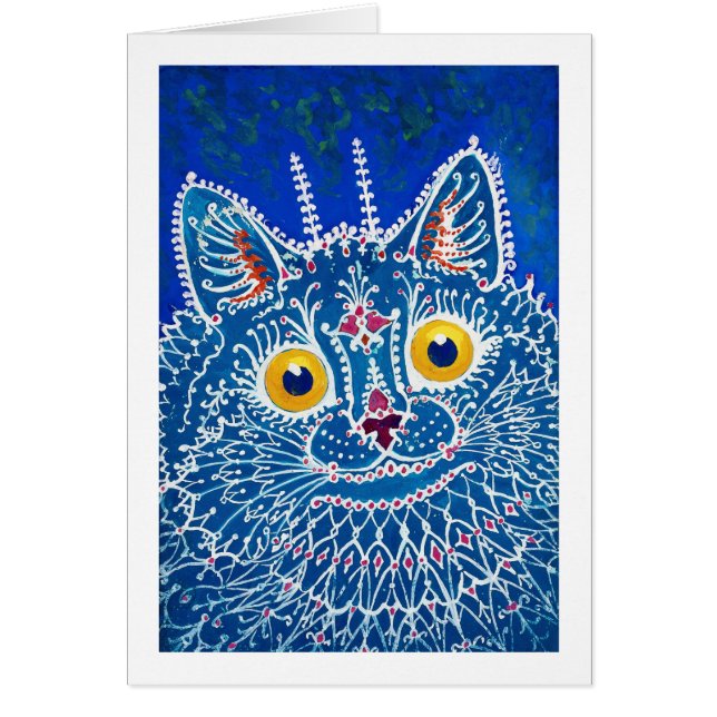 Katze im gotischen Stil, Louis Wain (Vorne)