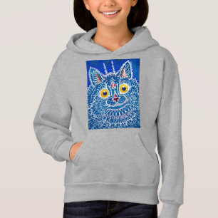 Katze im gotischen Stil, Louis Wain Hoodie