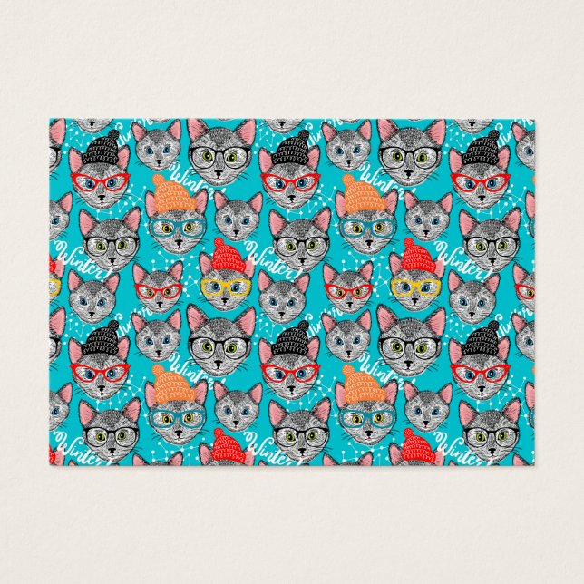 Katze im Hut (Vorderseite)