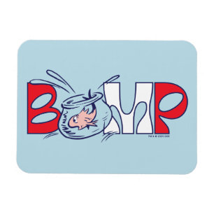 Katze im Hut   Bump Magnet